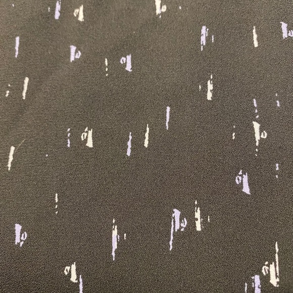 Apt 9 Black long sleeve blouse - Picture 2 of 6